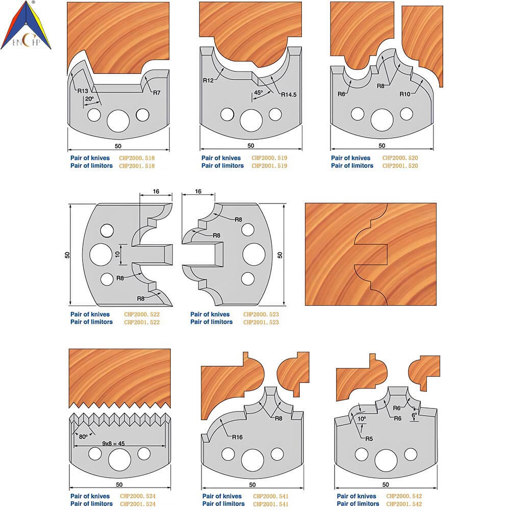 CHPJ001.01 - Carbide Insert Cutterhead Ⅰ