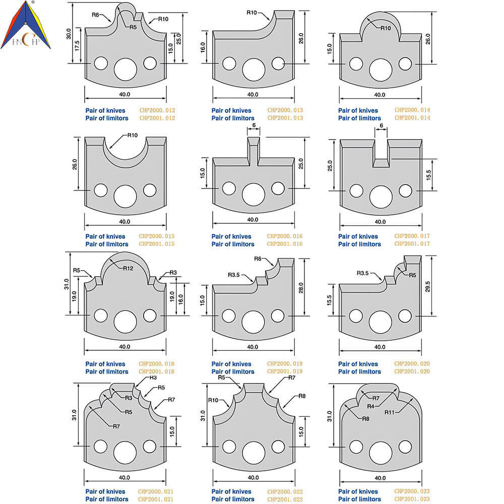 CHPJ001.01 - Carbide Insert Cutterhead Ⅰ
