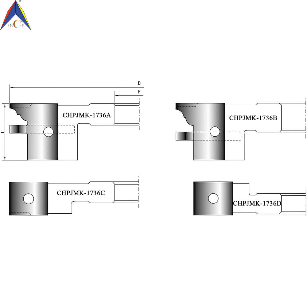 CHPJ008.03 - Carbide Insert Doorframe Cutterhead Set Ⅲ