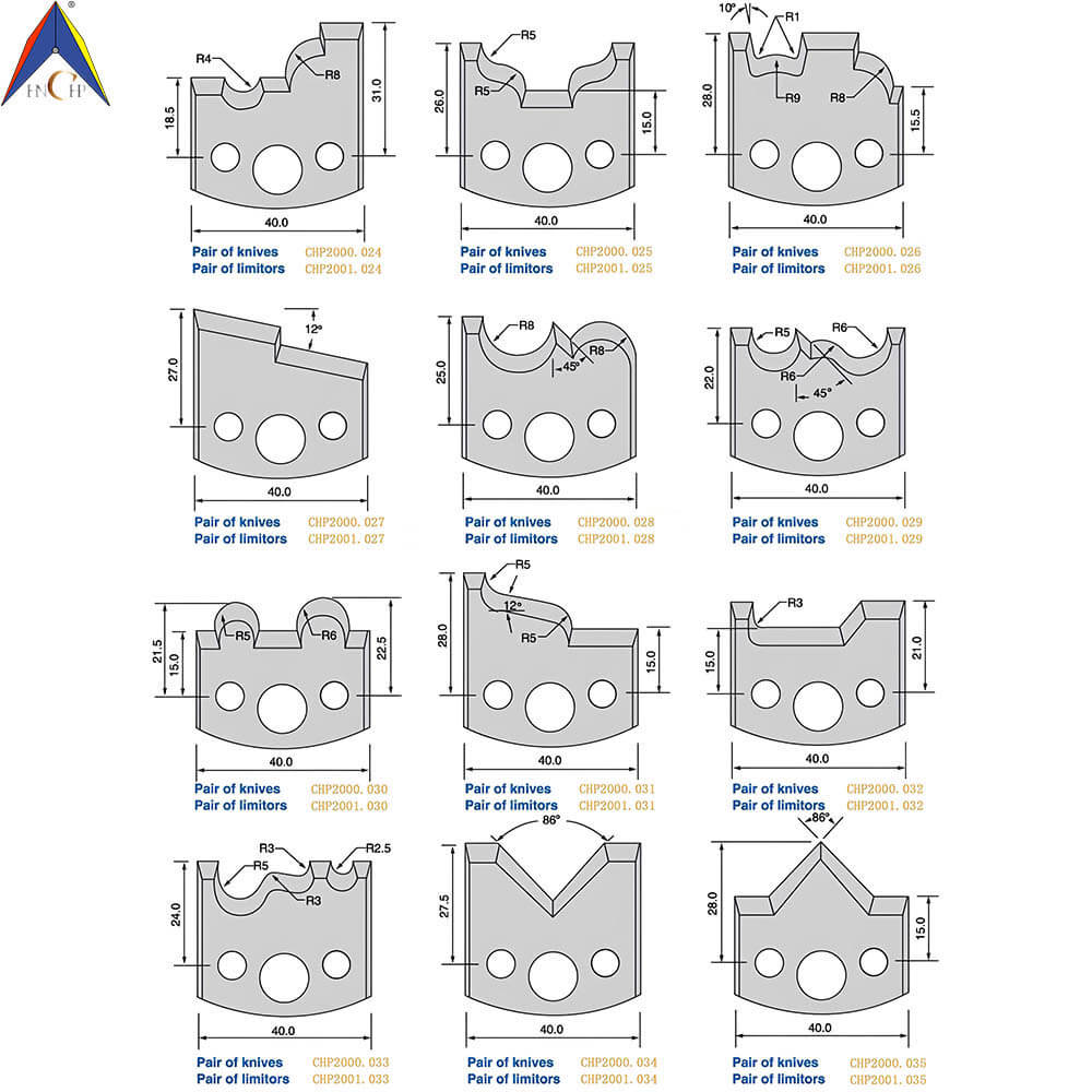 CHPJ001.01 - Carbide Insert Cutterhead Ⅰ