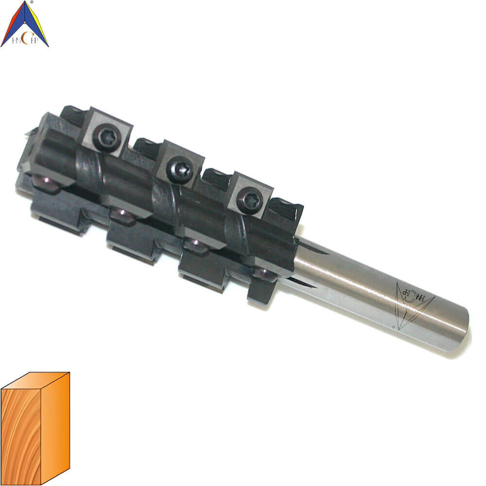CHP215 - Carbide Insert Spiral Straight Router Bit