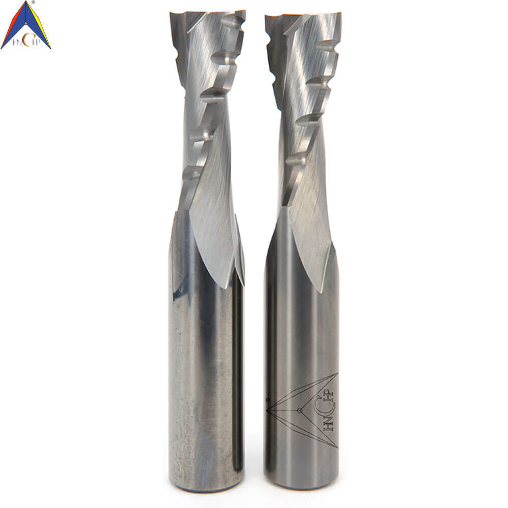 CHP182 - 2 Flutes Solid Carbide Chip Breaker Spiral Bit