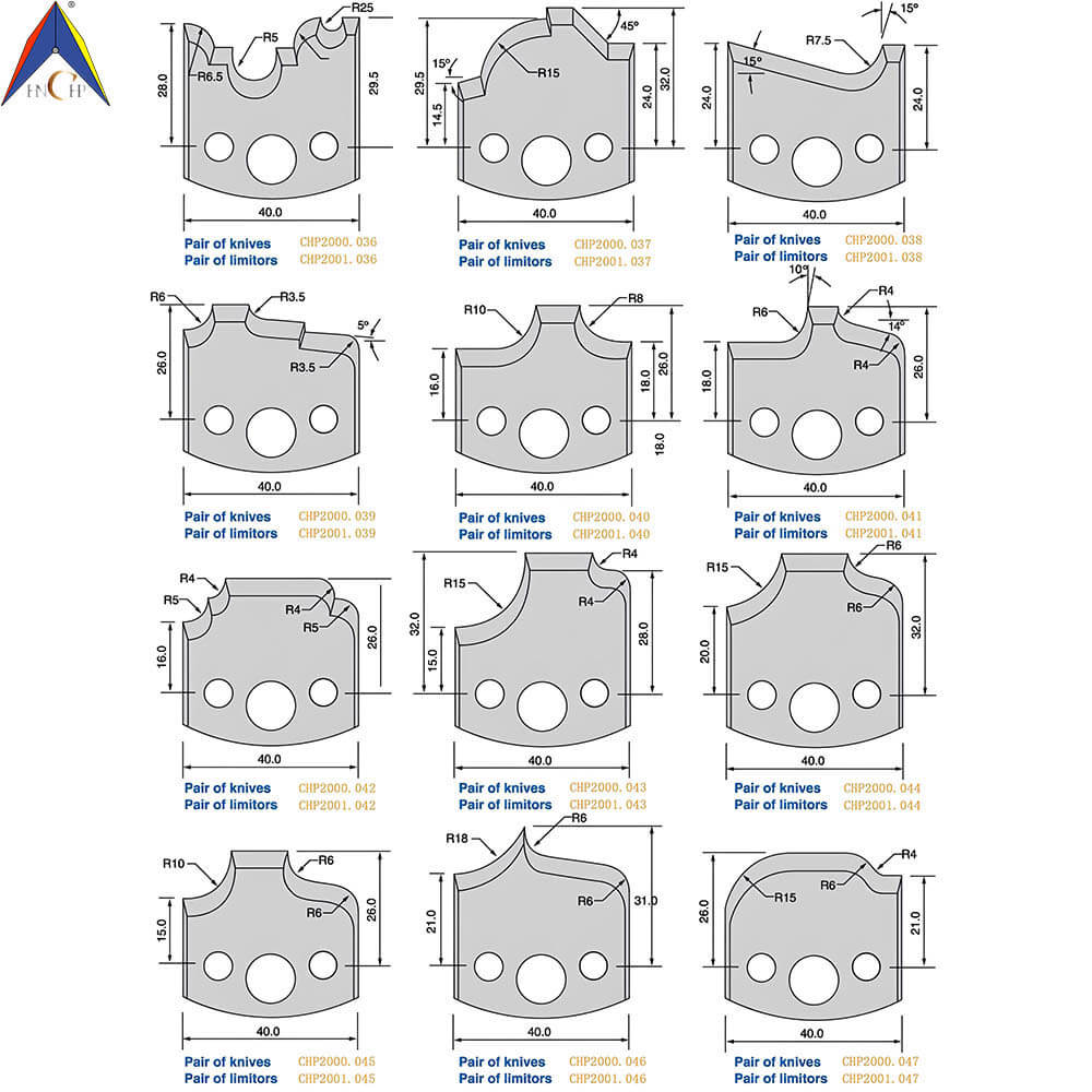 CHPJ001.01 - Carbide Insert Cutterhead Ⅰ