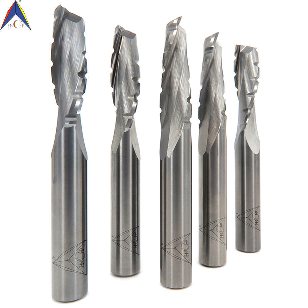 CHP182 - 2 Flutes Solid Carbide Chip Breaker Spiral Bit