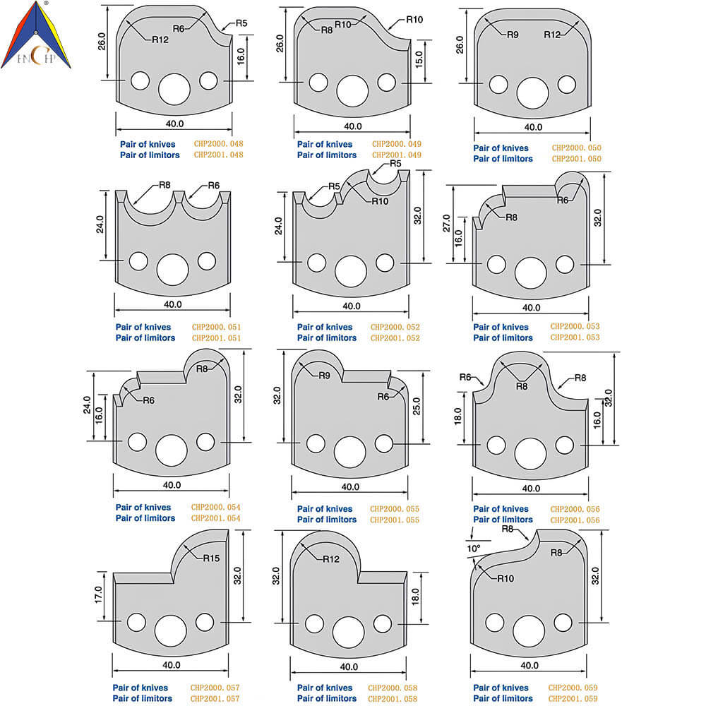 CHPJ001.01 - Carbide Insert Cutterhead Ⅰ
