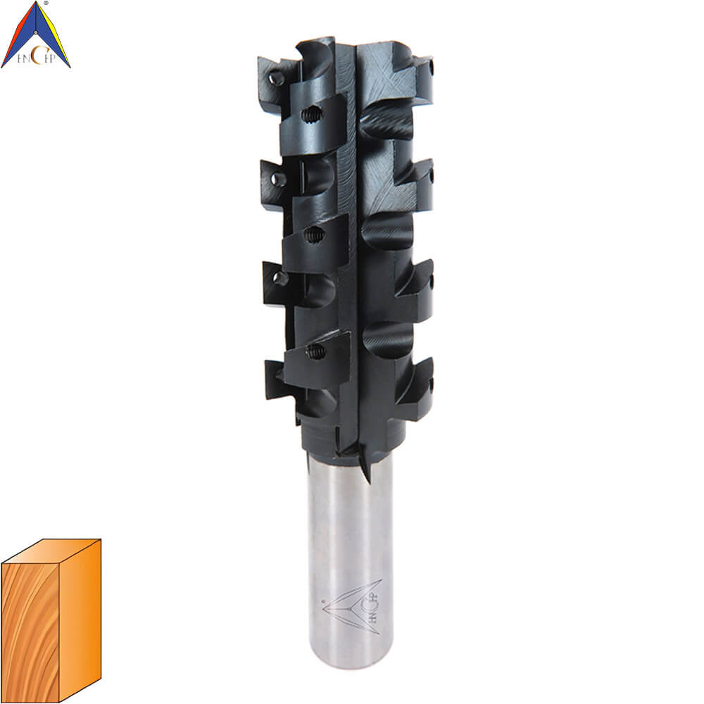 CHP215 - Carbide Insert Spiral Straight Router Bit