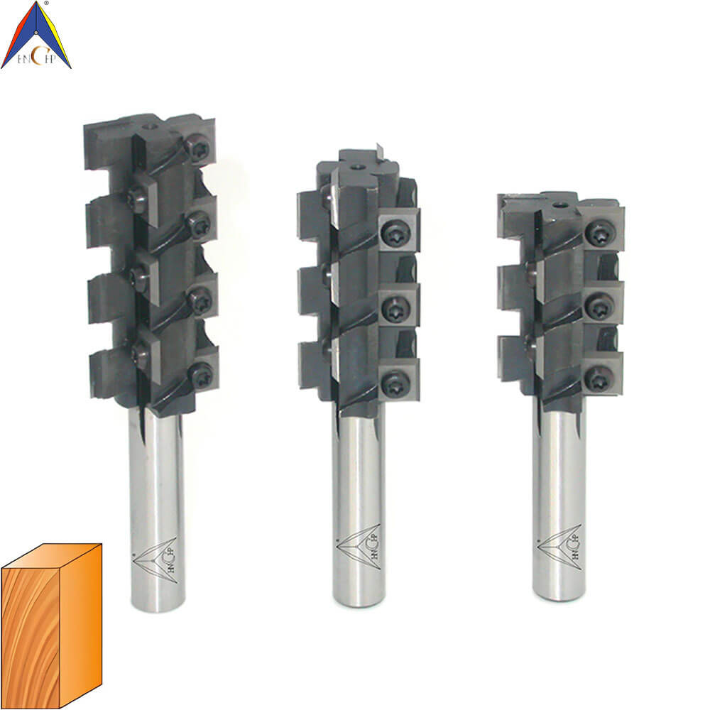 CHP215 - Carbide Insert Spiral Straight Router Bit