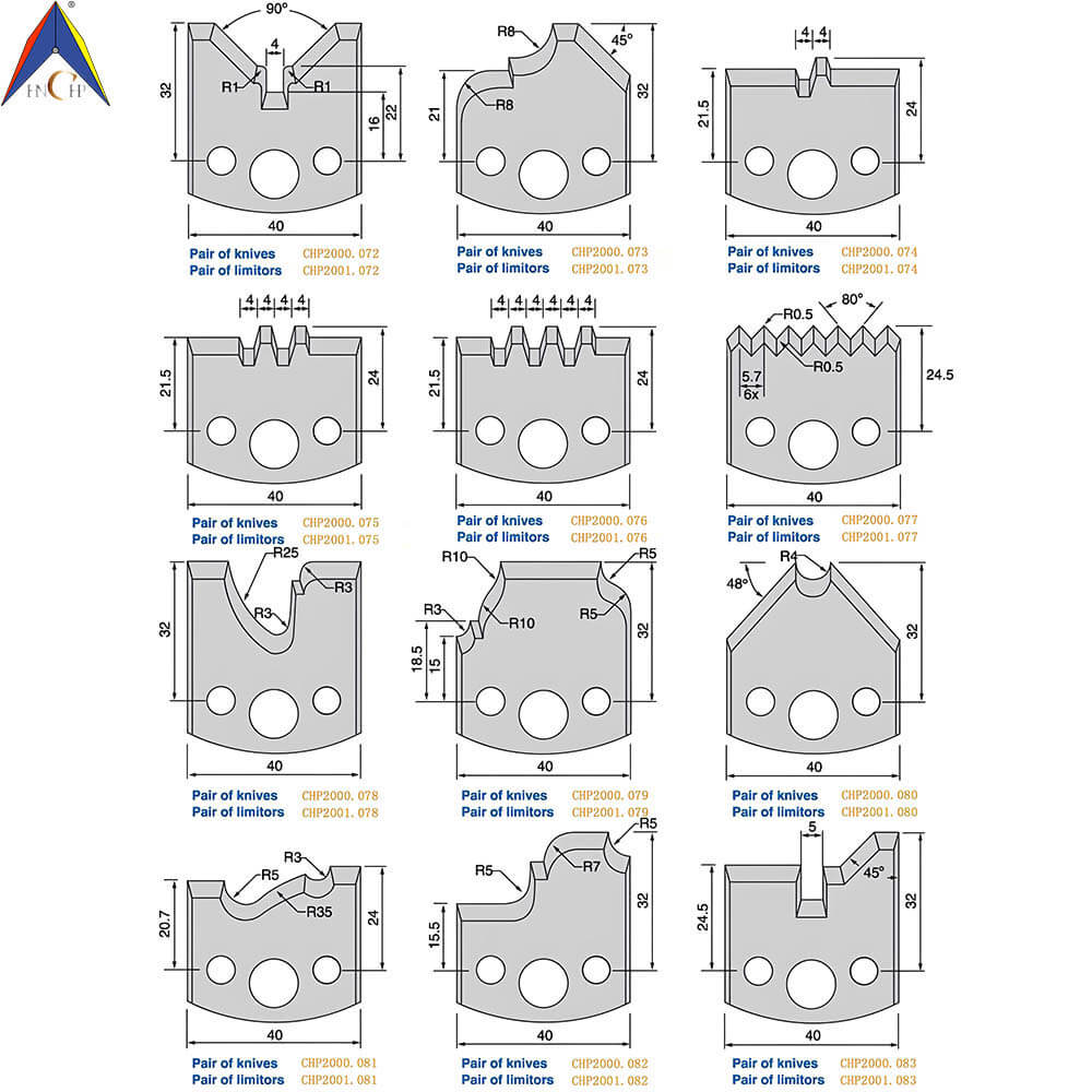 CHPJ001.01 - Carbide Insert Cutterhead Ⅰ
