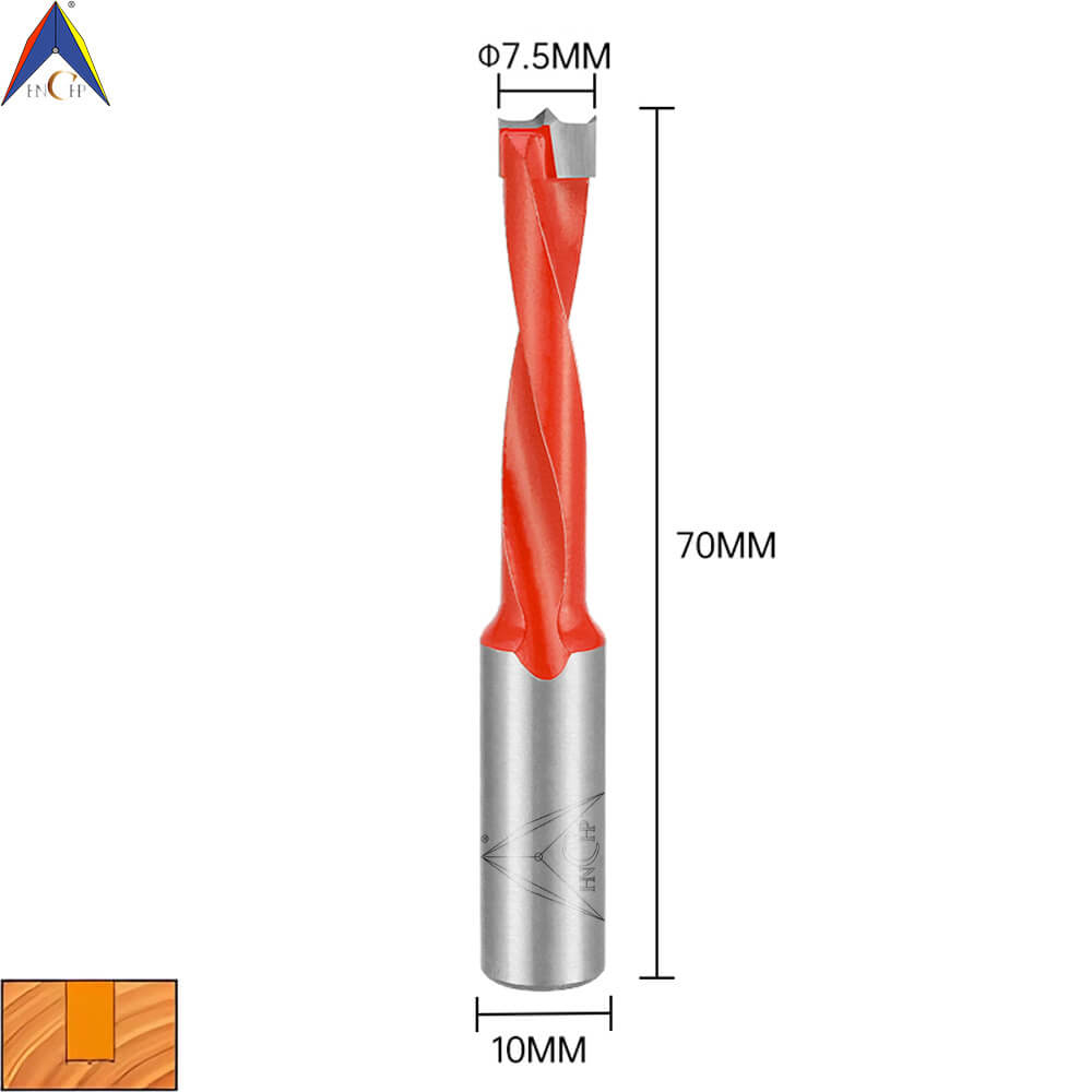 CHP18015 (7) - T.C.T Bit For Multiple Drilling Machines (Right & Left)