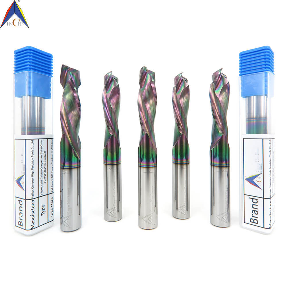CHP190 - 2 Flutes Solid Carbide Compression Spiral Bit