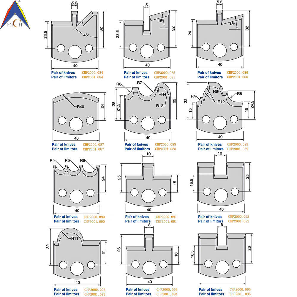 CHPJ001.01 - Carbide Insert Cutterhead Ⅰ