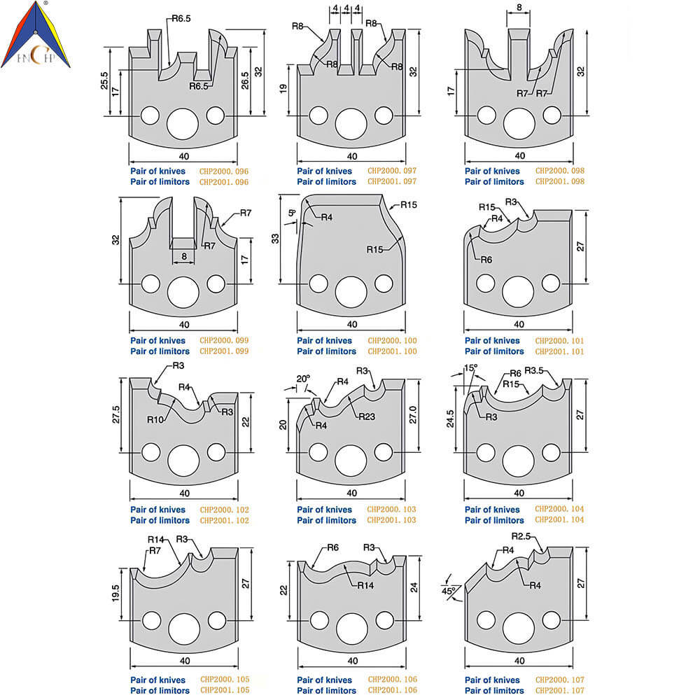 CHPJ001.01 - Carbide Insert Cutterhead Ⅰ