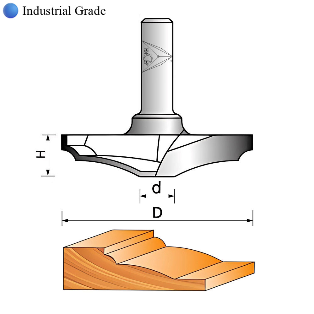 CHP1828 - Raised Panel Router Bit (Industrial Grade)