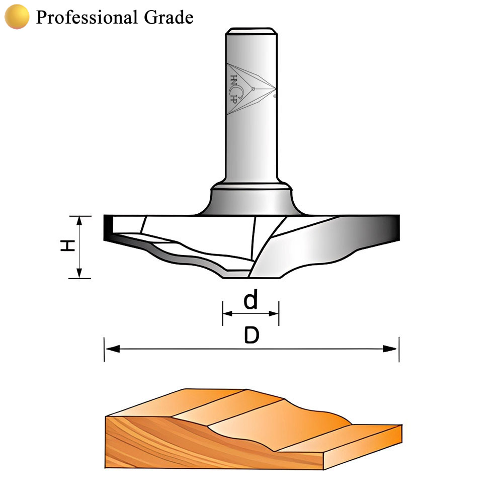 CHP1827 - Raised Panel Router Bit (Professional Grade)