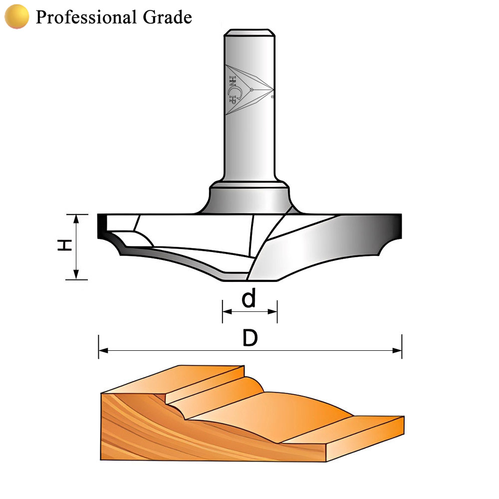 CHP1828 - Raised Panel Router Bit (Professional Grade)
