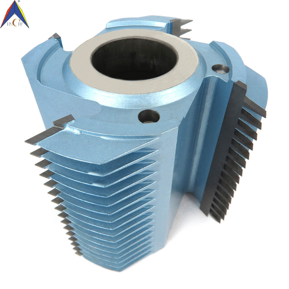 CHPH004.05 - Carbide Tipped Stagger Teeth Finger Joint Shaper Cutter