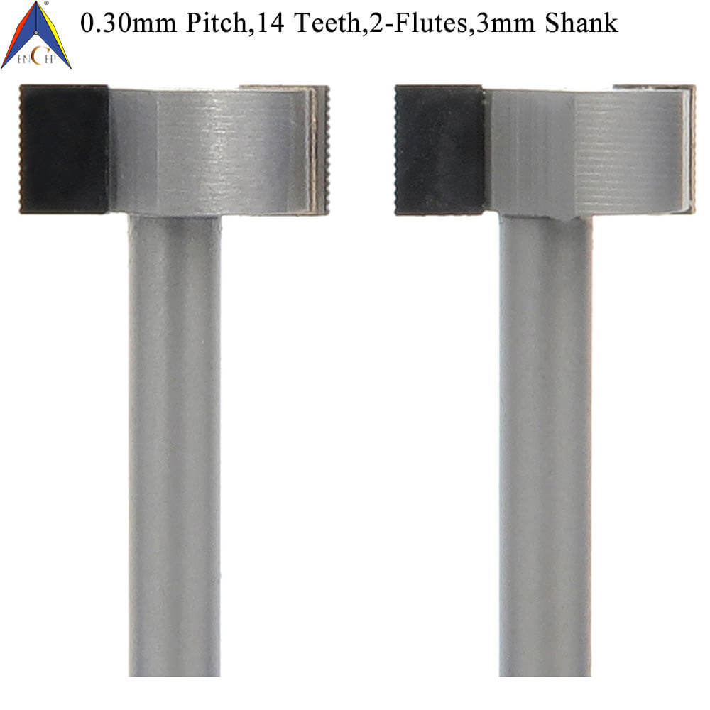 CHPM-PCD005 - PCD Fine Pitch Metal Texturing Milling Cutter