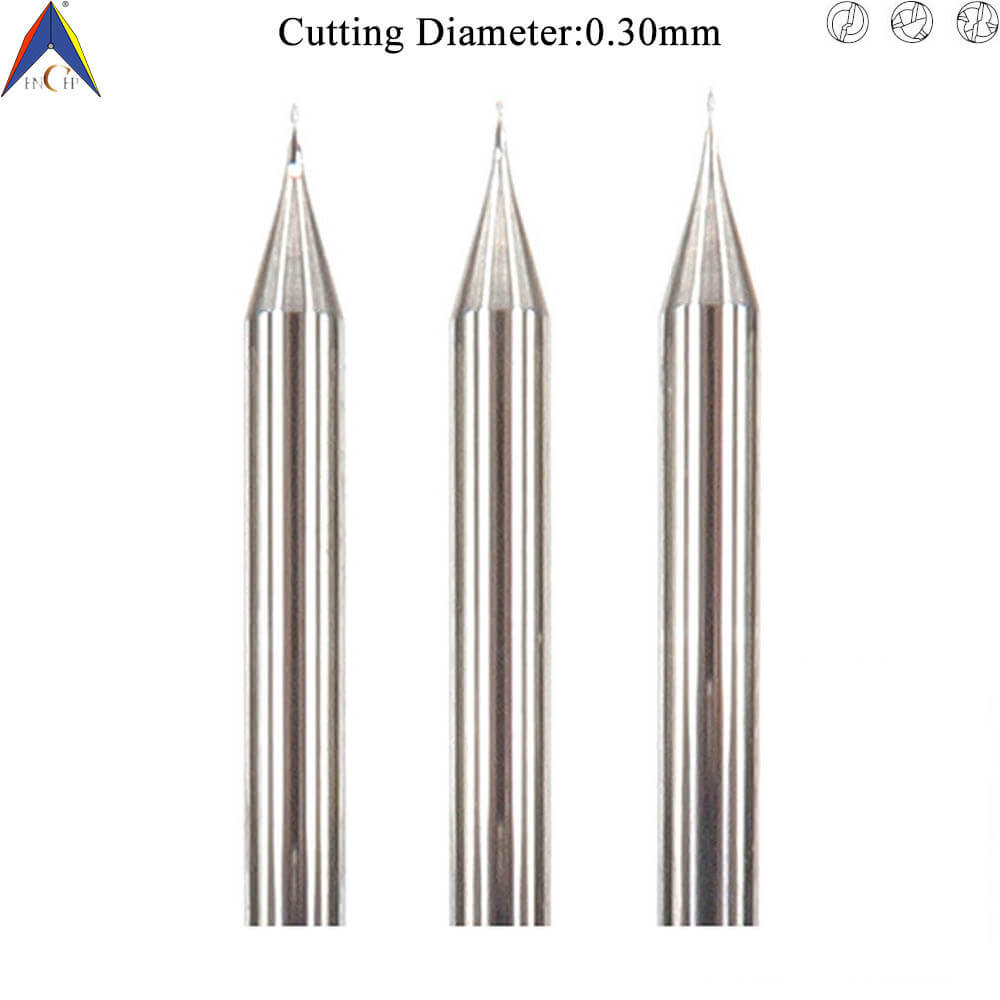 CHPM230 - 2 (3)(4) Flutes Solid Carbide Miniature End Mill