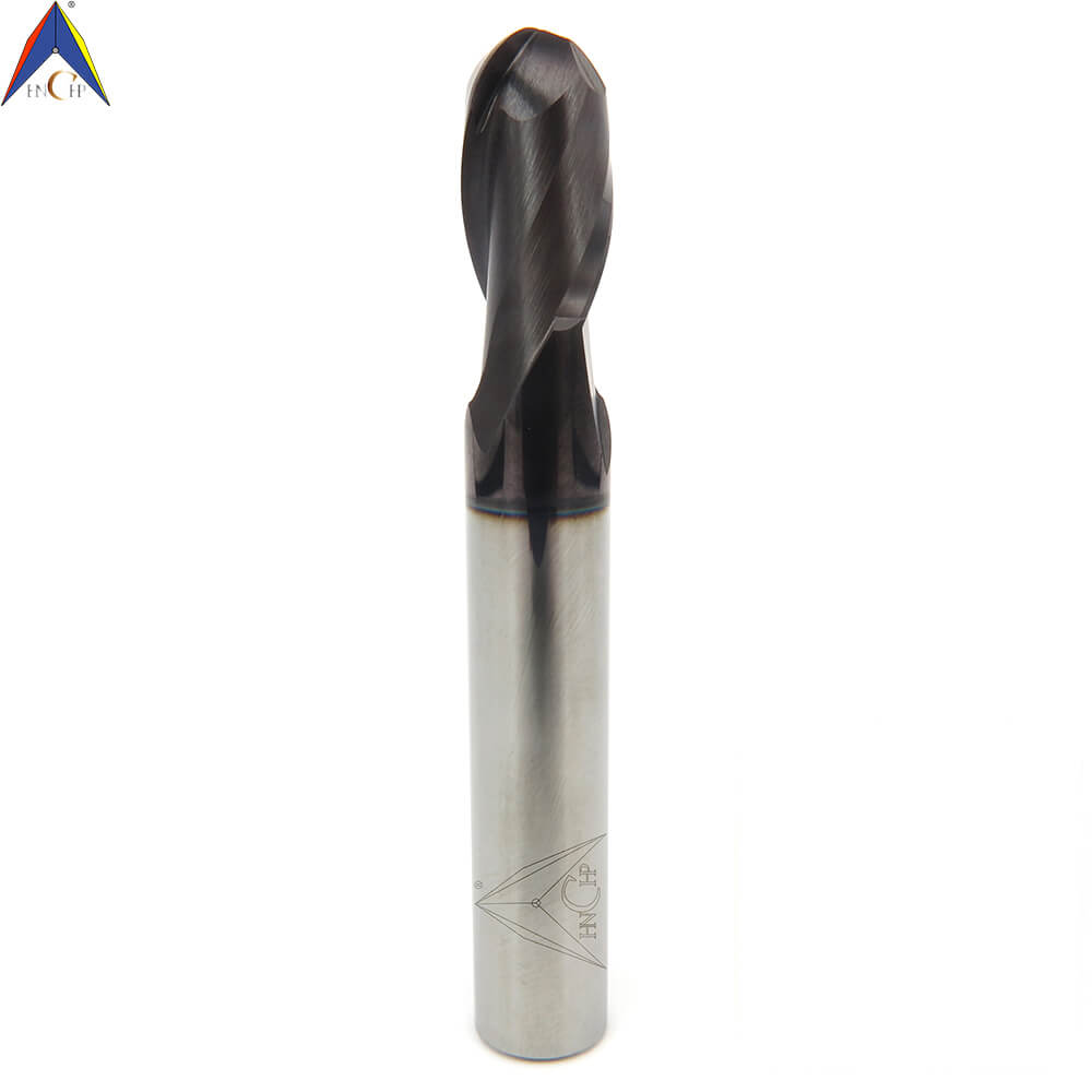 CHPM270 - 2 Flutes Solid Carbide Ball Nose End Mill (Short Shank)