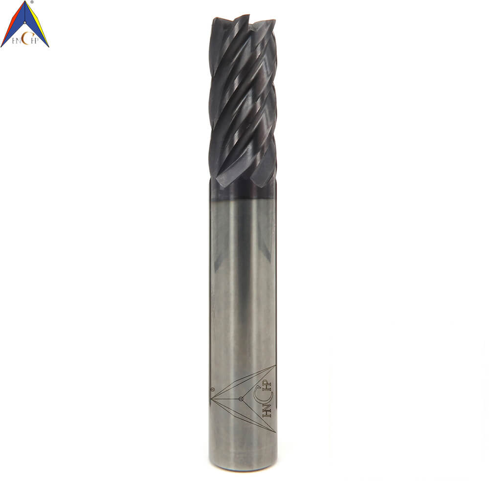 CHPM540 - 6 (8) Flutes Solid Carbide 45° Helix End Mill (Long Shank)