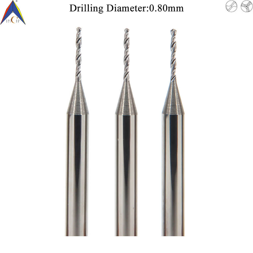 CHPM605 - 2 (3) Flutes Solid Carbide Miniature Drill Bit