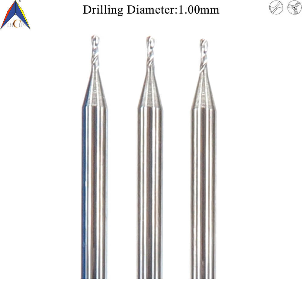 CHPM605 - 2 (3) Flutes Solid Carbide Miniature Drill Bit