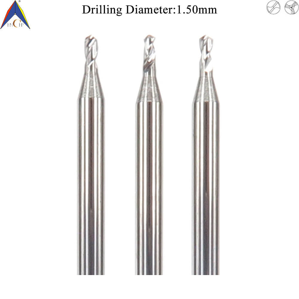 CHPM605 - 2 (3) Flutes Solid Carbide Miniature Drill Bit
