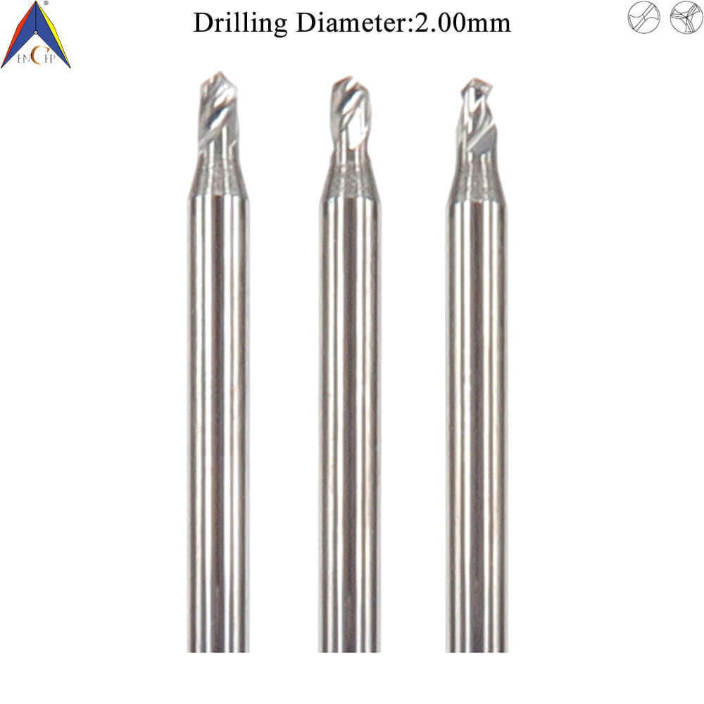 CHPM605 - 2 (3) Flutes Solid Carbide Miniature Drill Bit