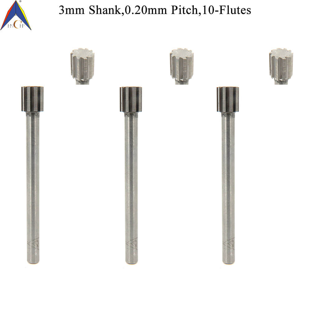 CHPM690 - Solid Carbide Fine Pitch Metal Texturing Milling Cutter