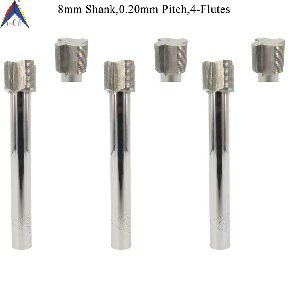CHPM690 - Solid Carbide Fine Pitch Metal Texturing Milling Cutter