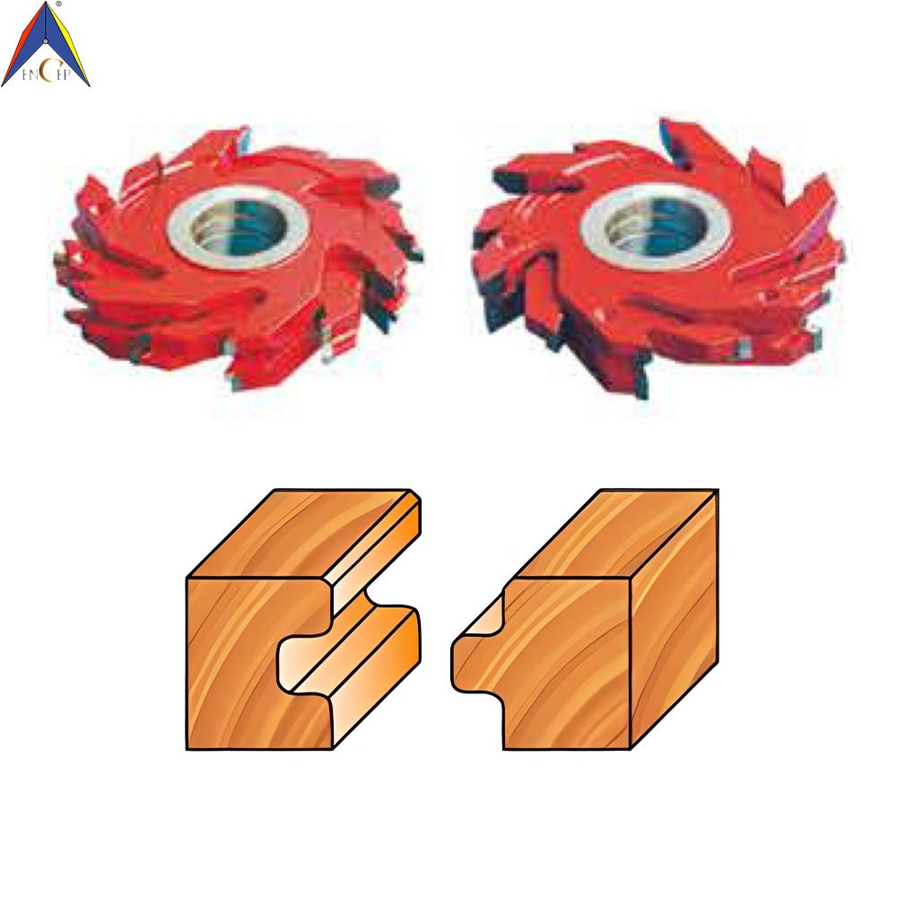 CHPH008.02 - Carbide Tipped 6 Pcs Flooring T&G Shaper Cutter Set