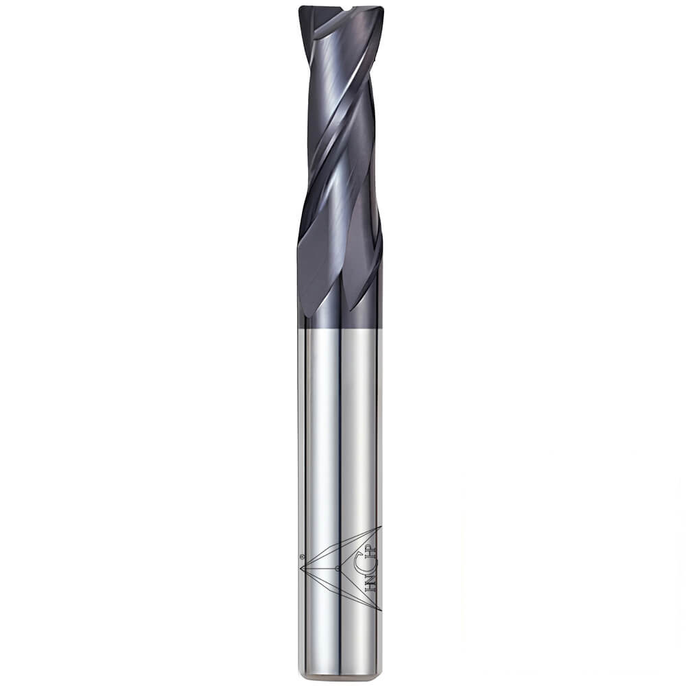 CHPM320 - 2 Flutes Solid Carbide Corner Radius End Mill (Long Shank)
