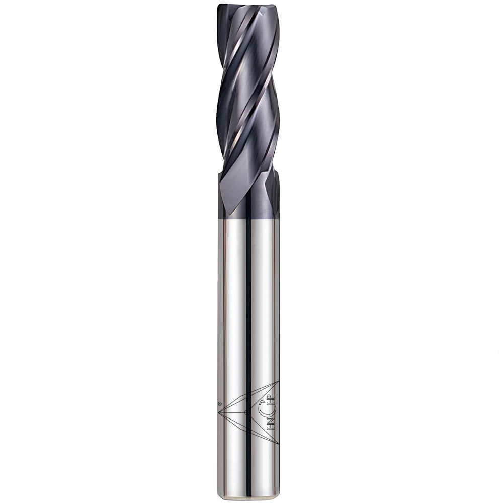 CHPM330 - 4 Flutes Solid Carbide Corner Radius End Mill (Short Shank)