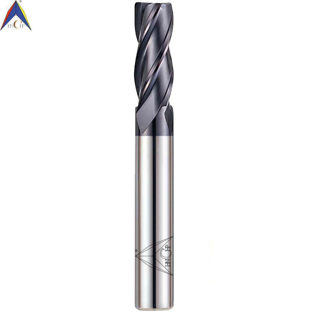 CHPM330 - 4 Flutes Solid Carbide Corner Radius End Mill (Short Shank)