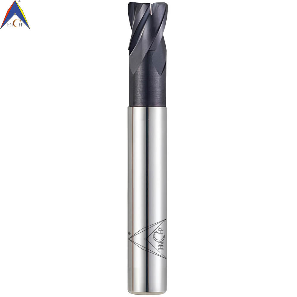 CHPM340 - 4 Flutes Solid Carbide Corner Radius End Mill (Long Shank)