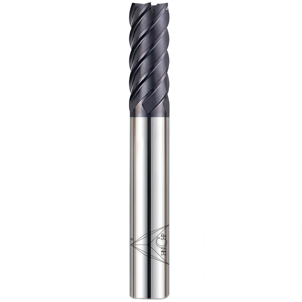 CHPM540 - 6 (8) Flutes Solid Carbide 45° Helix End Mill (Long Shank)