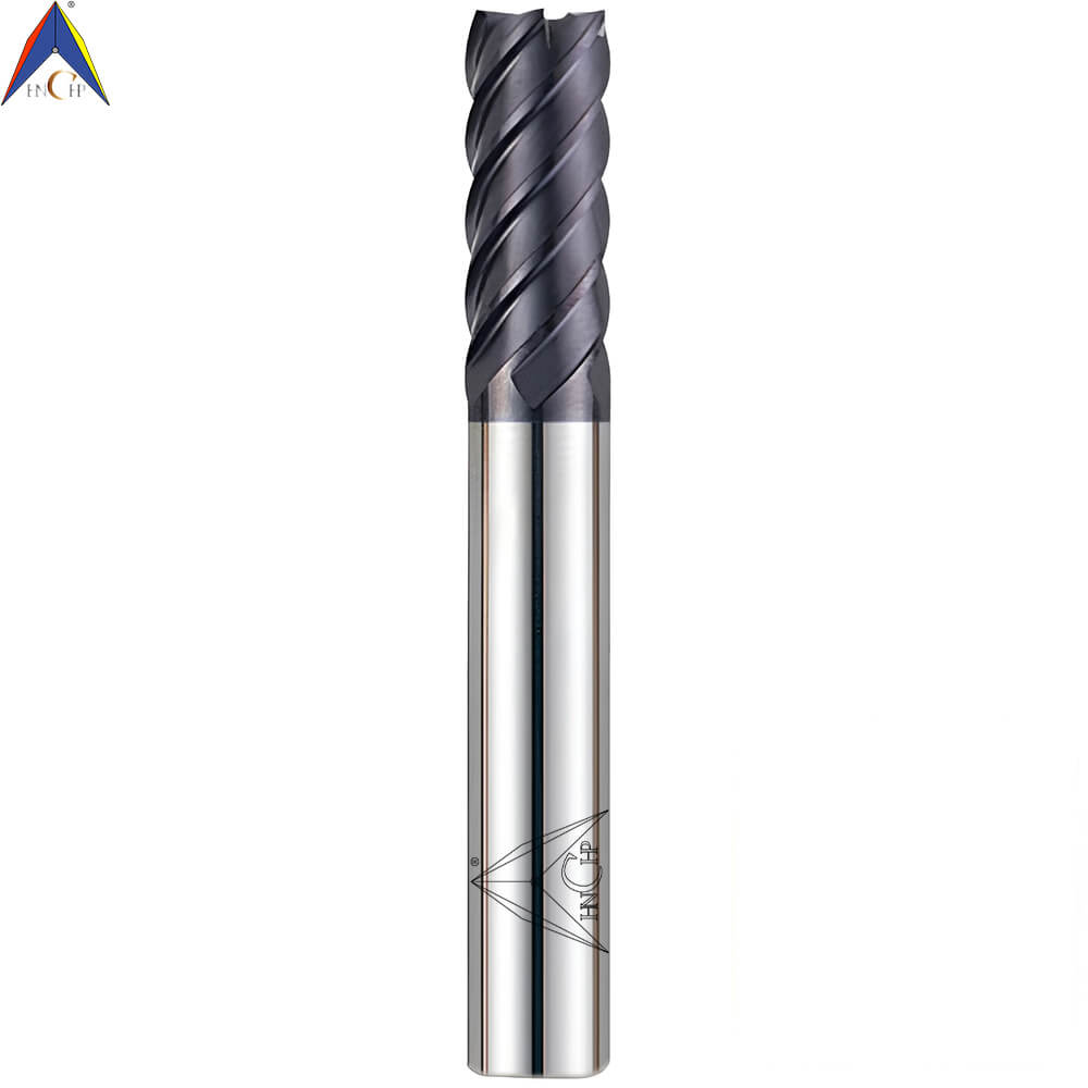 CHPM540 - 6 (8) Flutes Solid Carbide 45° Helix End Mill (Long Shank)