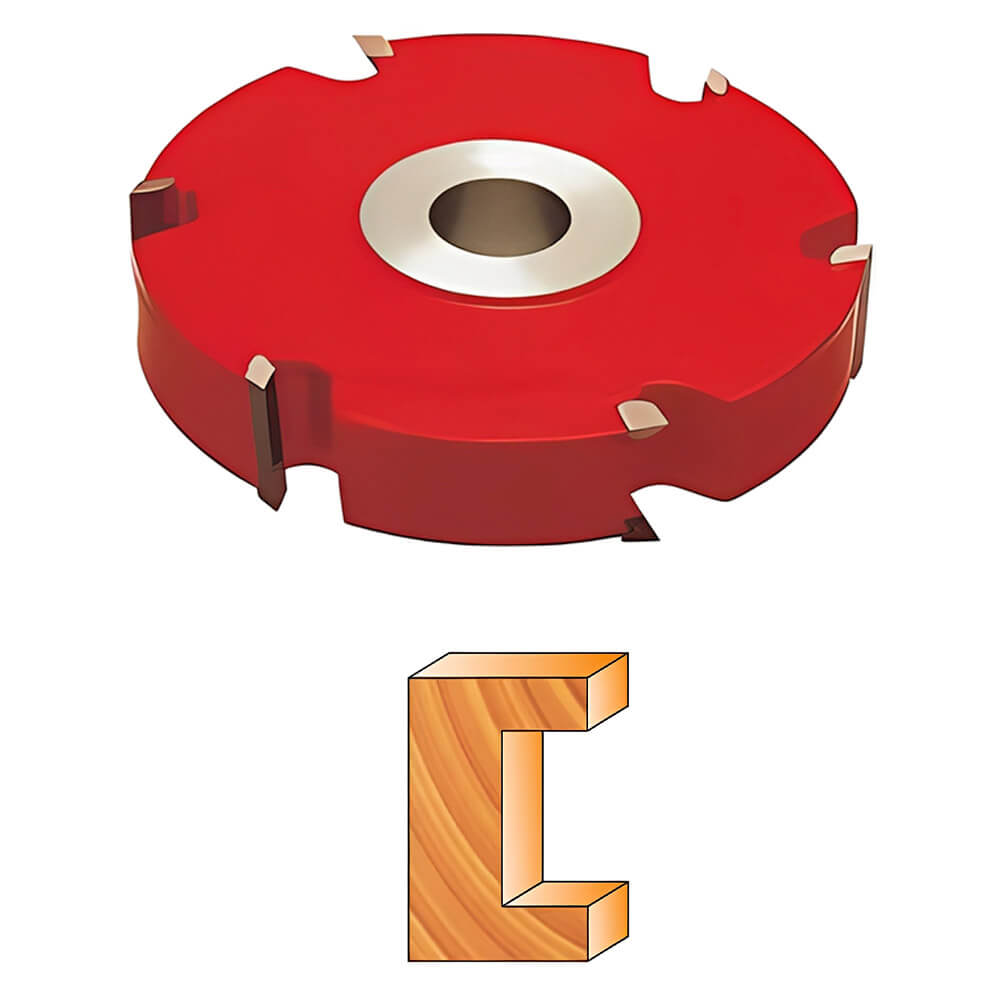 CHPH002.04 - Carbide Tipped Planer Shaper Cutter With Spurs