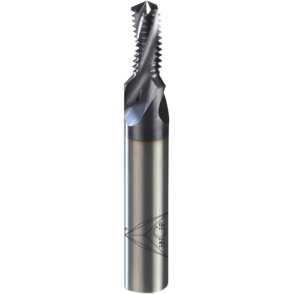 CHPM(03P-20P) (B) - 3 Flutes Solid Carbide Drilling Thread End Mill
