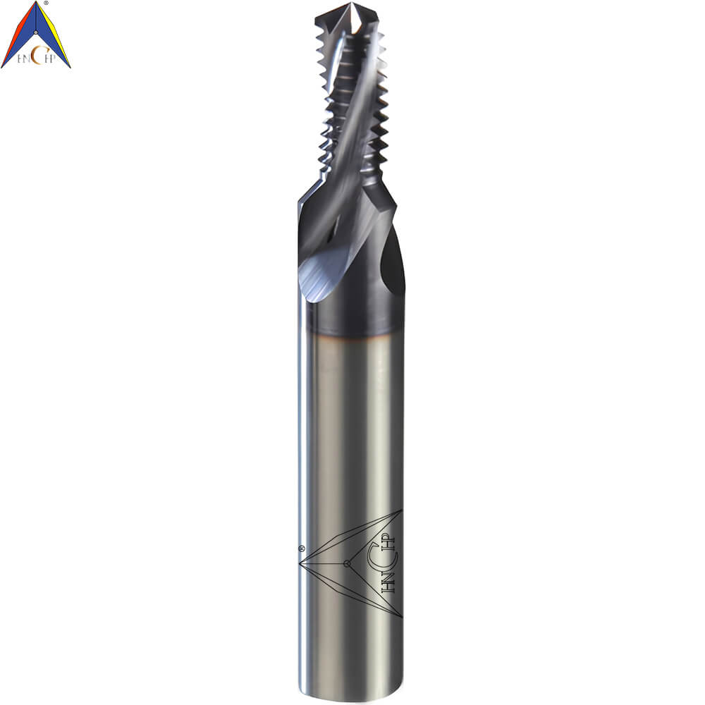CHPM(03P-20P) (B) - 3 Flutes Solid Carbide Drilling Thread End Mill