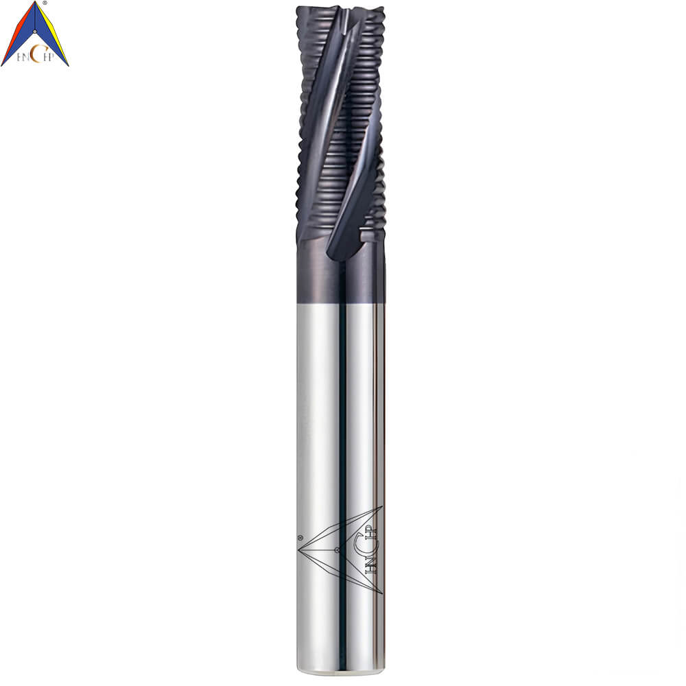 CHPM380 - 3 (4)(5) Flutes Solid Carbide Roughing End Mill (Long Shank)