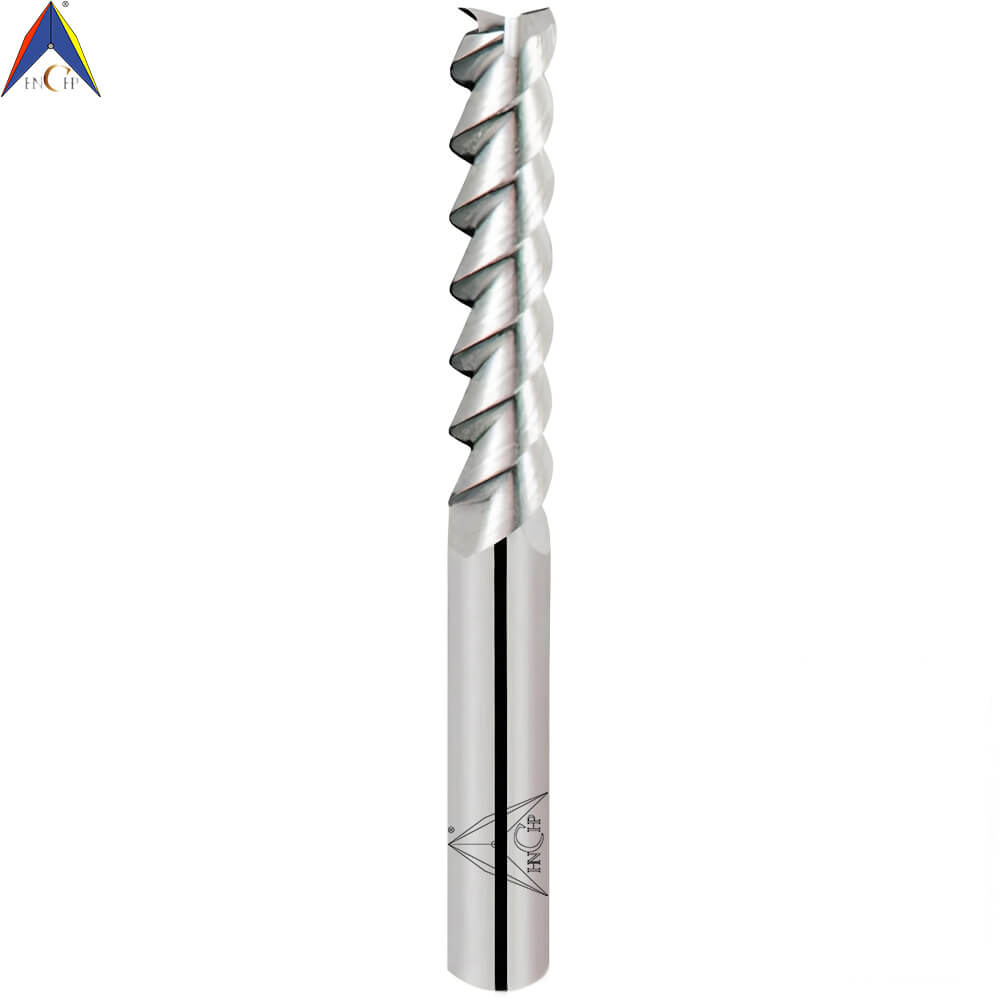 CHPM592 - 3 Flutes Solid Carbide Extra Long End Mill For Aluminum