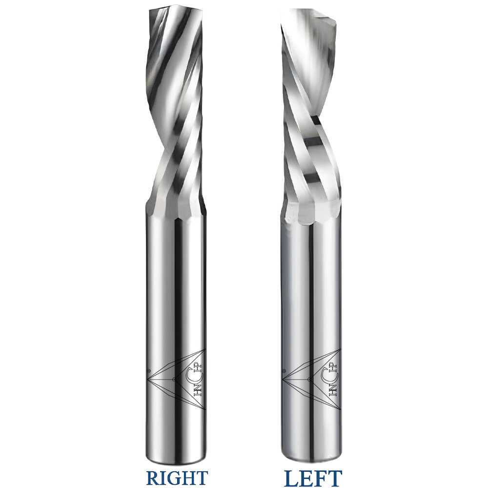 CHPM470 - 1 Flute Solid Carbide End Mill For Acrylic Etc.