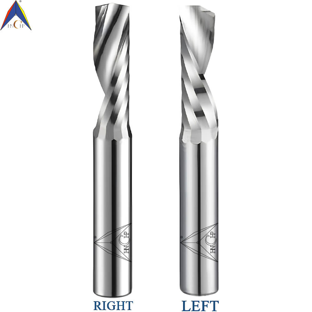 CHPM470 - 1 Flute Solid Carbide End Mill For Acrylic Etc.