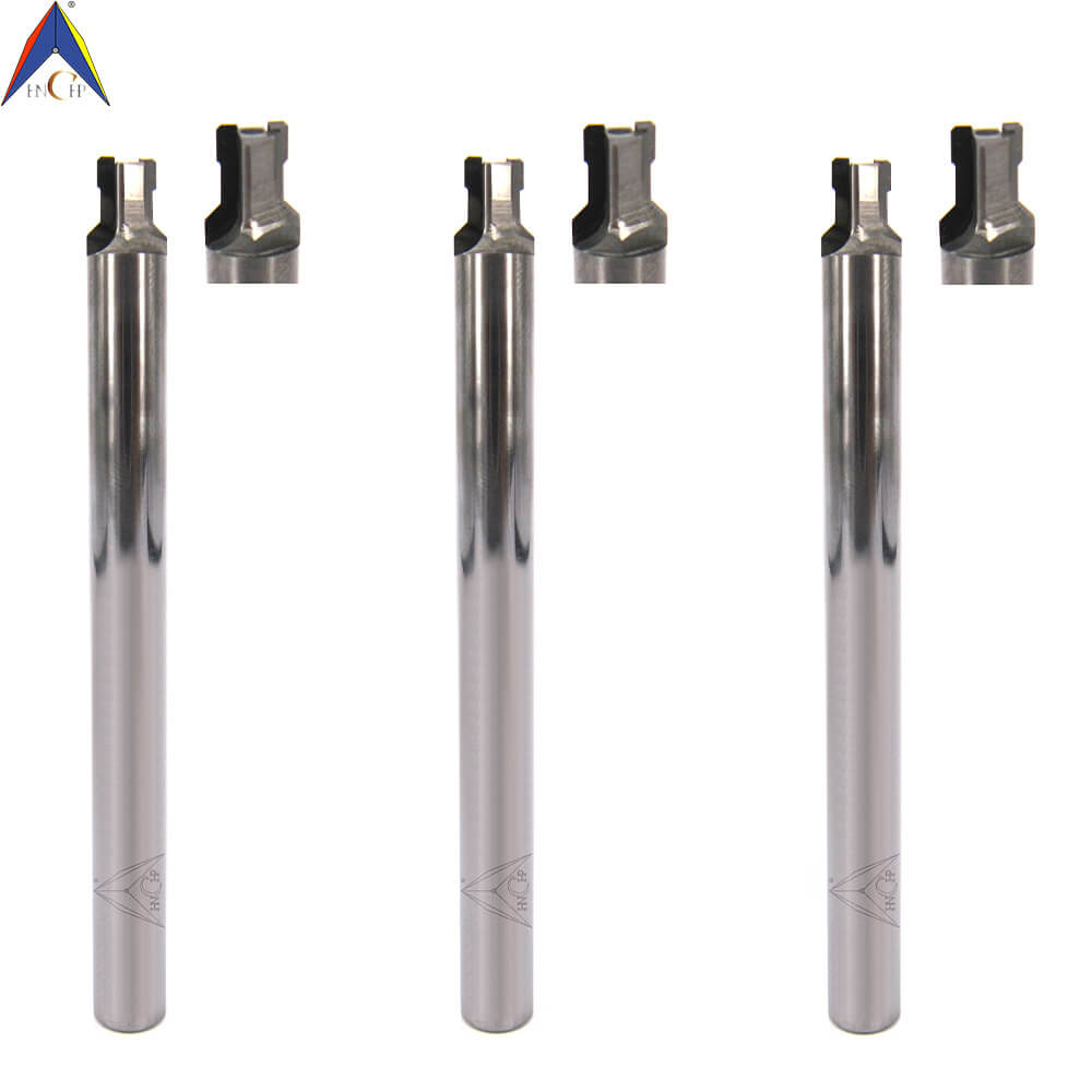 CHPM-PCD009 - PCD 2 Flutes Rounding Nose Milling Cutter