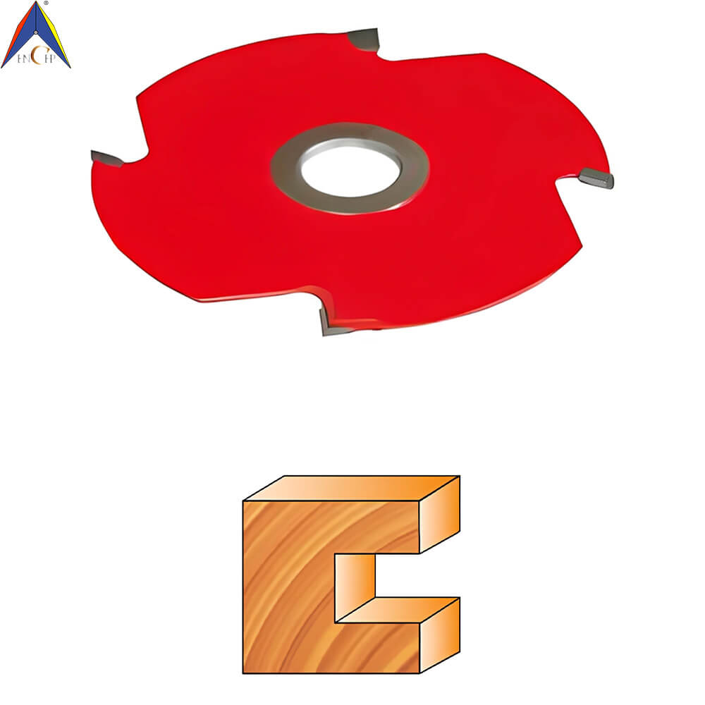 CHPH001.02 - Carbide Tipped Grooving Shaper Cutter With Spurs