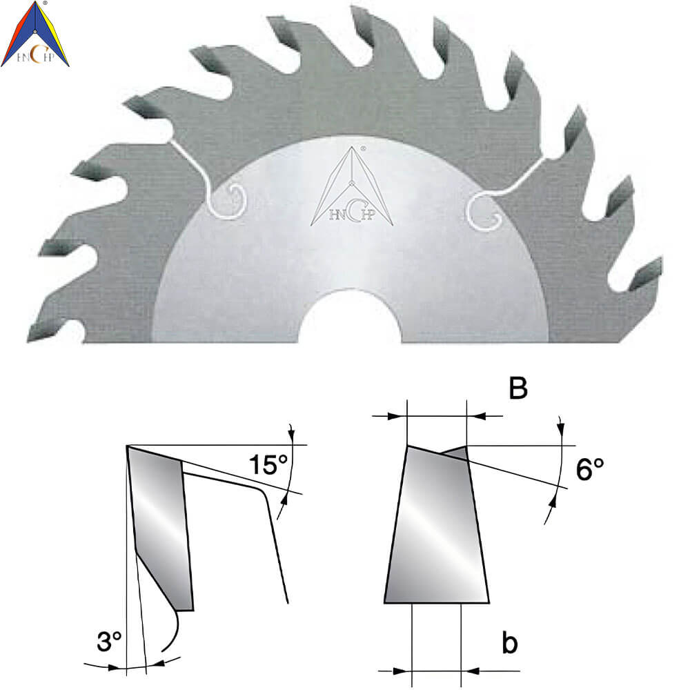 CHPWS.UC - Carbide Tipped Scoring Saw Blade (Taper Teeth)
