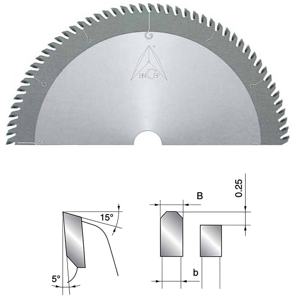 CHPMS.AC3P - Carbide Tipped Saw Blade For Cutting Non-Ferrous