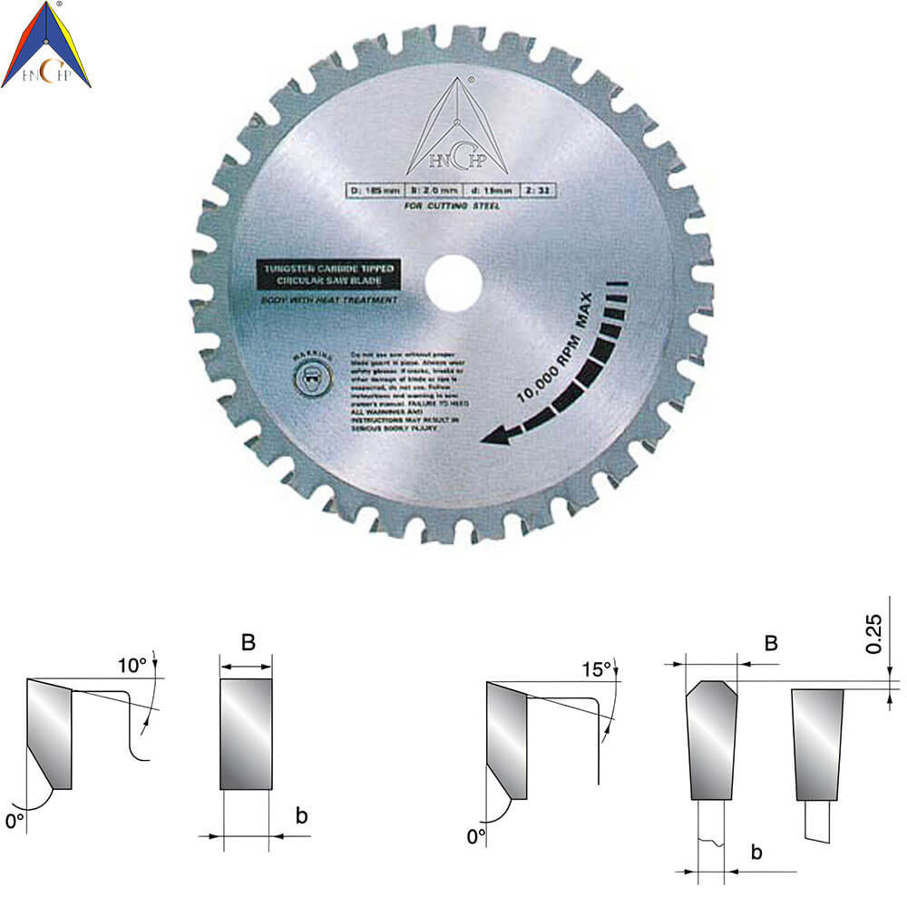 CHPMS.VC - Carbide Tipped Saw Blade For Cutting Other Metals