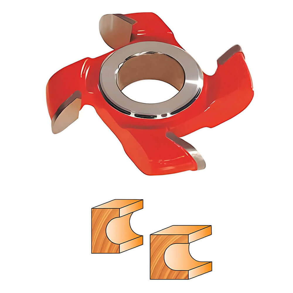 CHPH003.03 - Carbide Tipped Core-Box Shaper Cutter